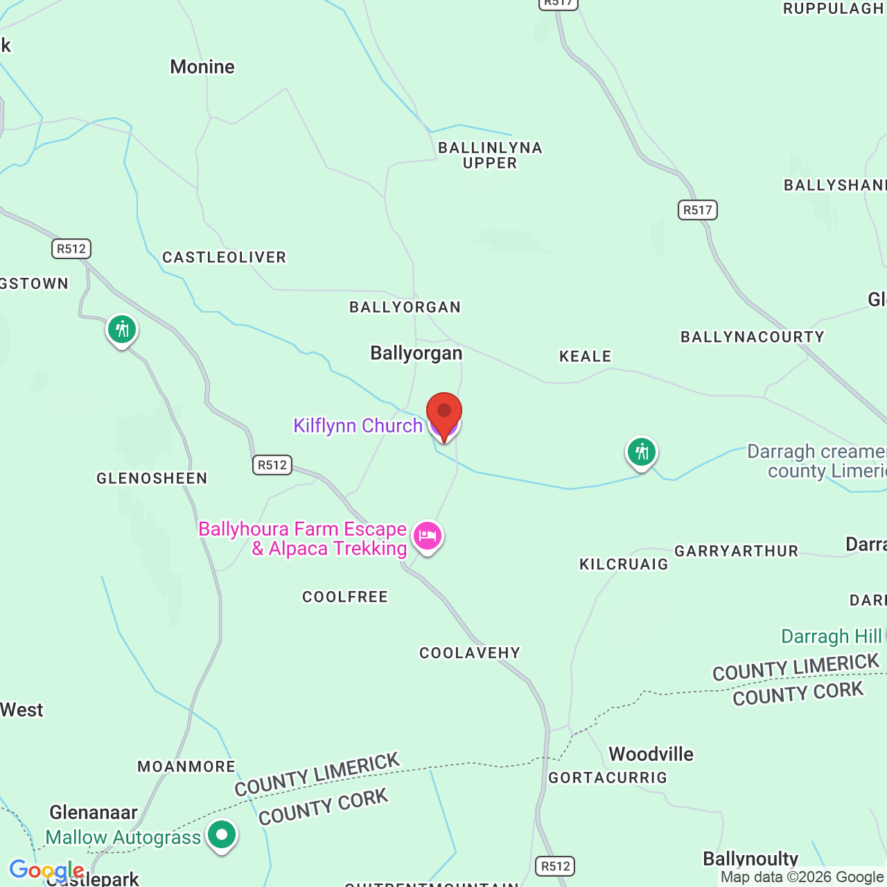 Map displaying job location