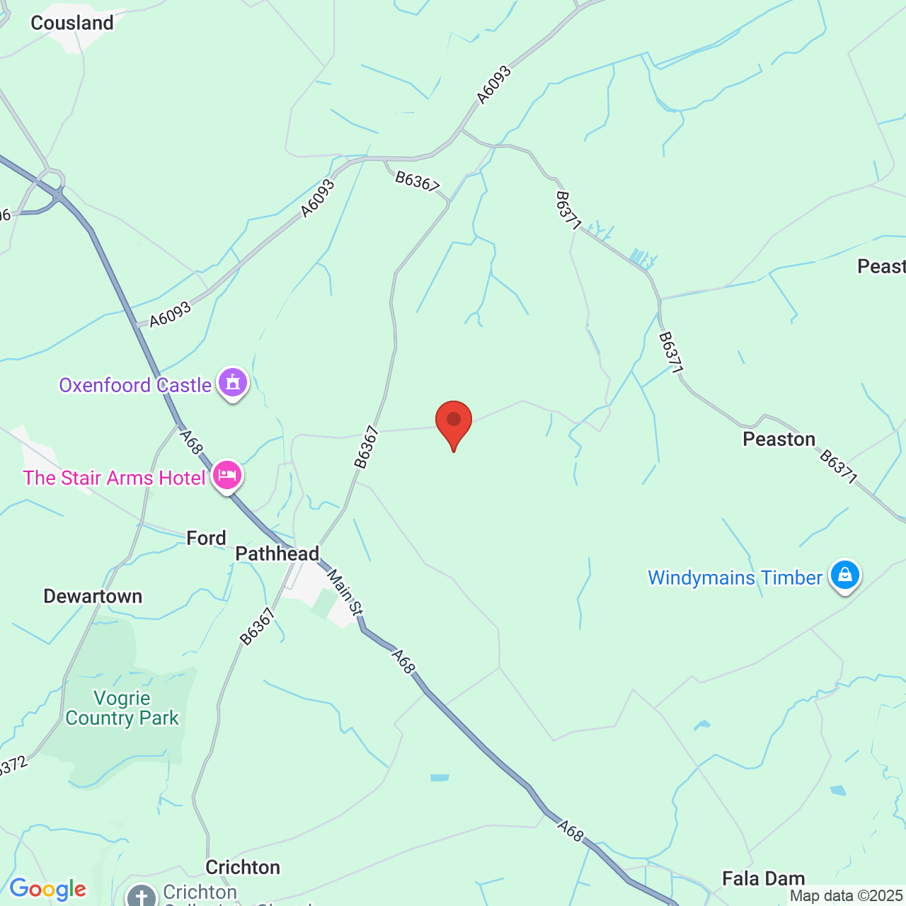 Map showing location of Remote, United Kingdom